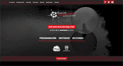 Desktop Screenshot of festivaldecinecali.gov.co